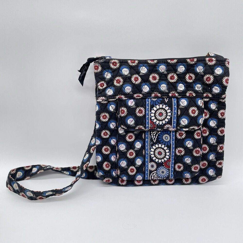 Vintage Vera Bradley Night Owl Lot of 4 Quilted Crossbody Shoulder Bags - Picture 4 of 9